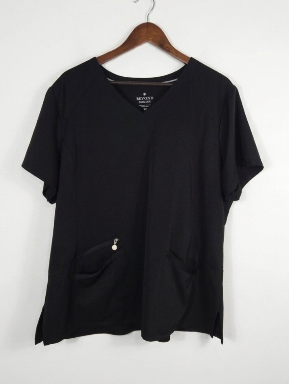 Beyond Scrubs black scrub top